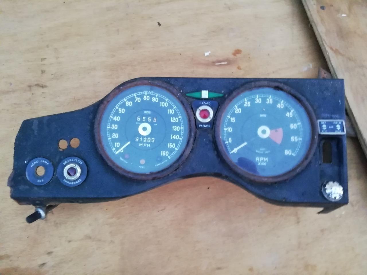 Compteur compte tours boite air JAGUAR Type E LesAnciennes.com