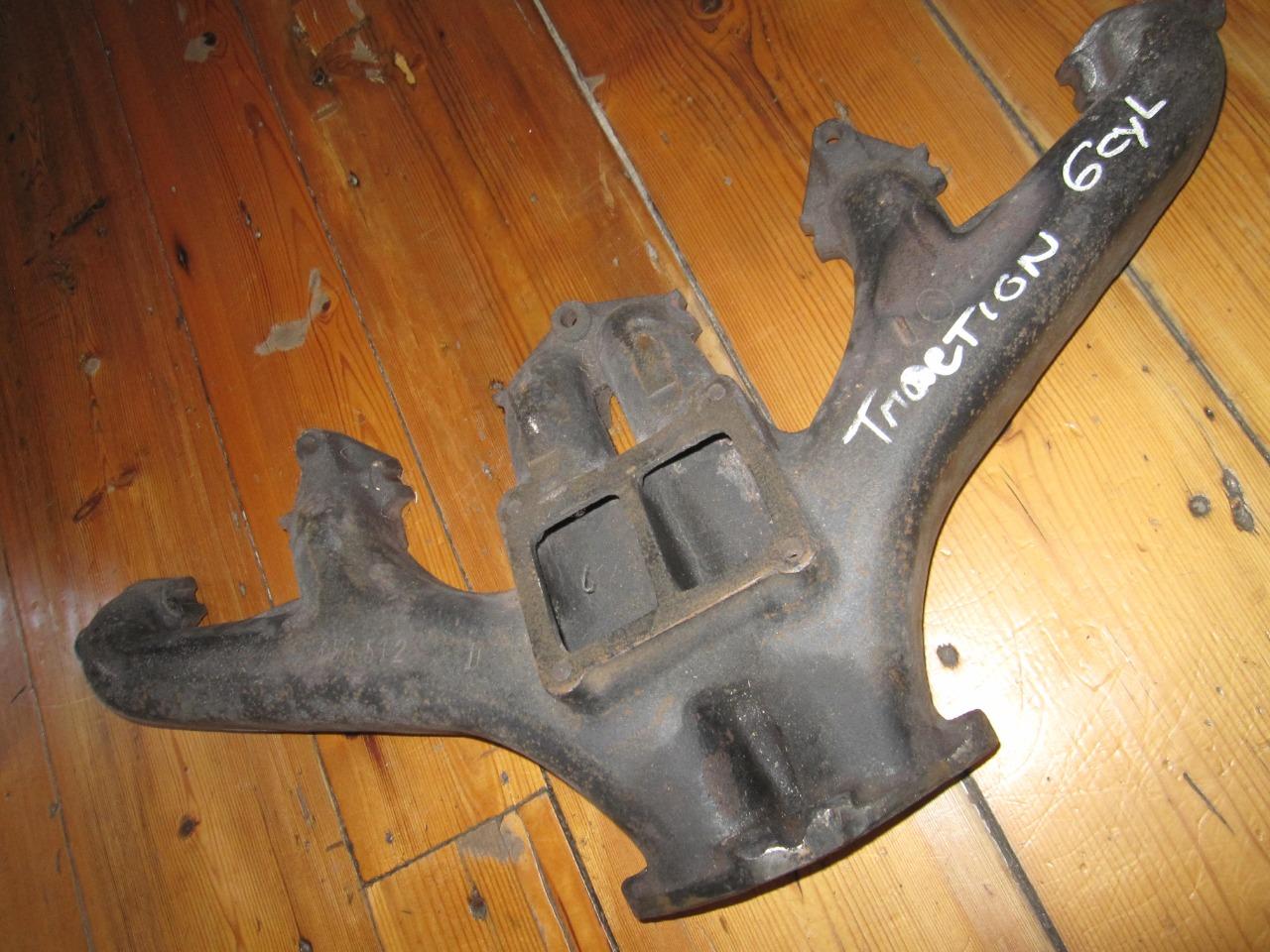 Collecteur d'echappement CITROEN Traction 15/6 D LesAnciennes.com