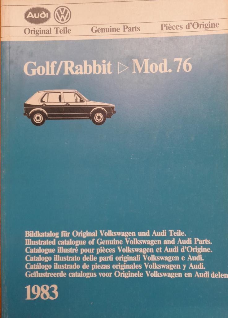 VW Golf rabbit Catalogue de pièces détachées LesAnciennes.com