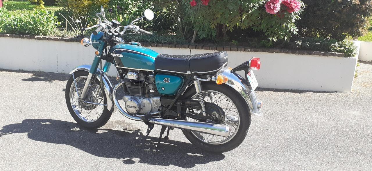 HONDA CB 350 - 1971 LesAnciennes.com