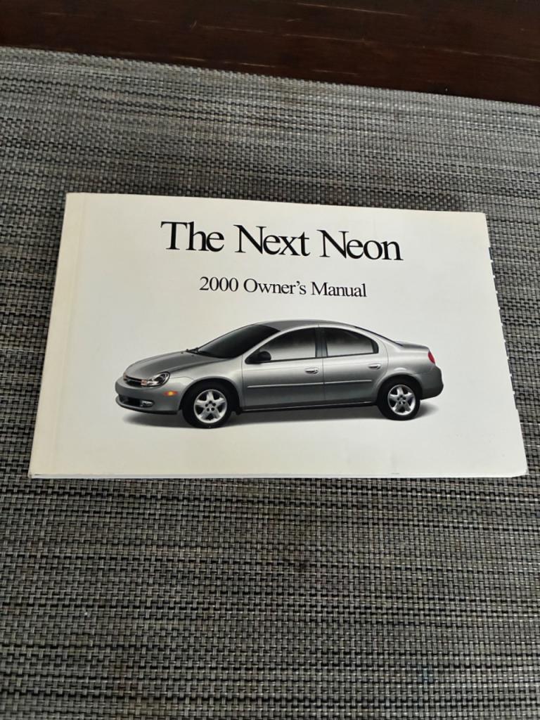Notice mode d’emploi Chrysler néon 2000 LesAnciennes.com