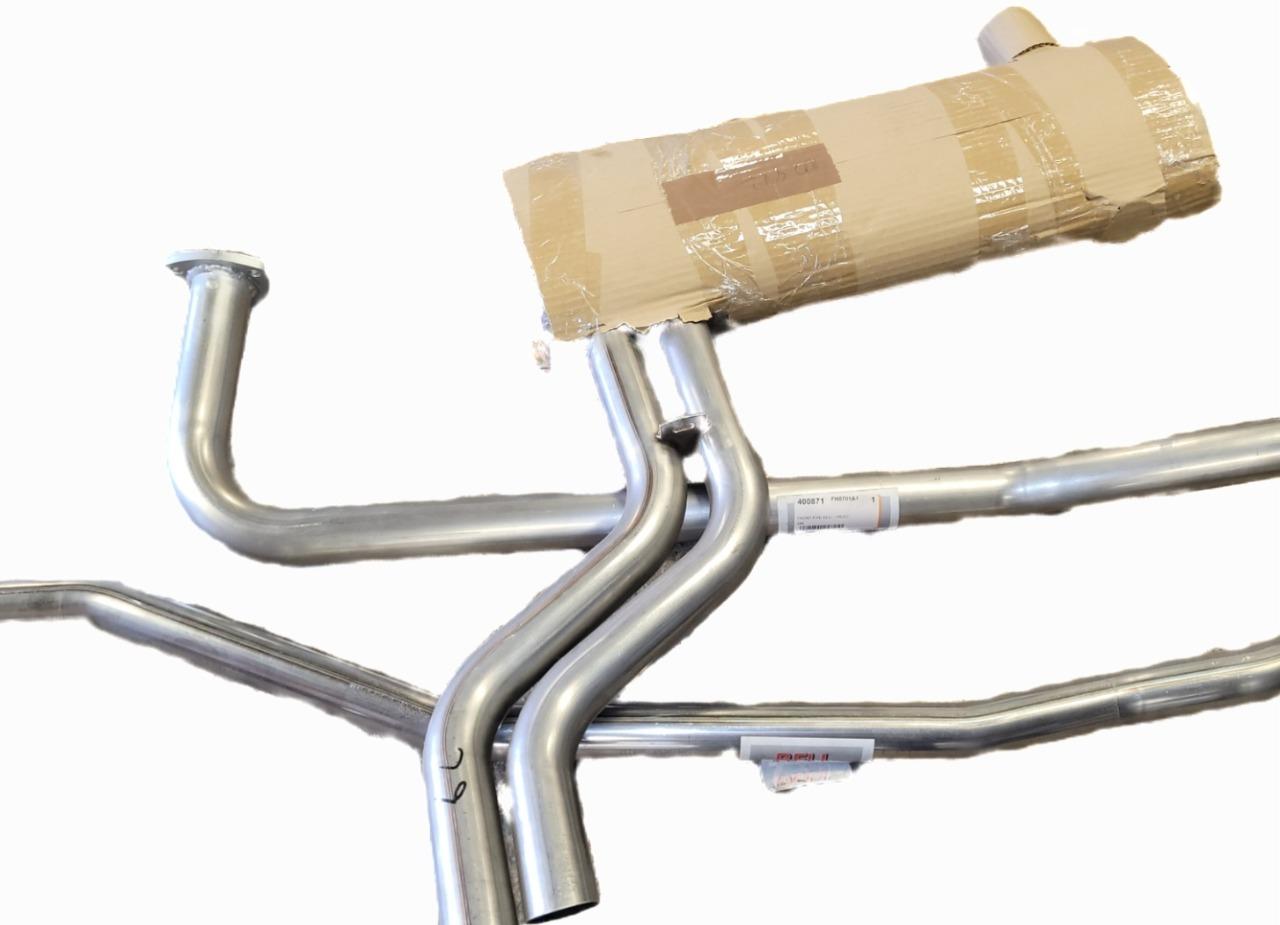 ECHAPPEMENT INOX NEUVE TRIUMPH TR250 LesAnciennes.com