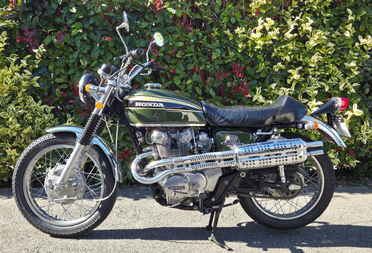 HONDA CB 450 - 1972 LesAnciennes.com