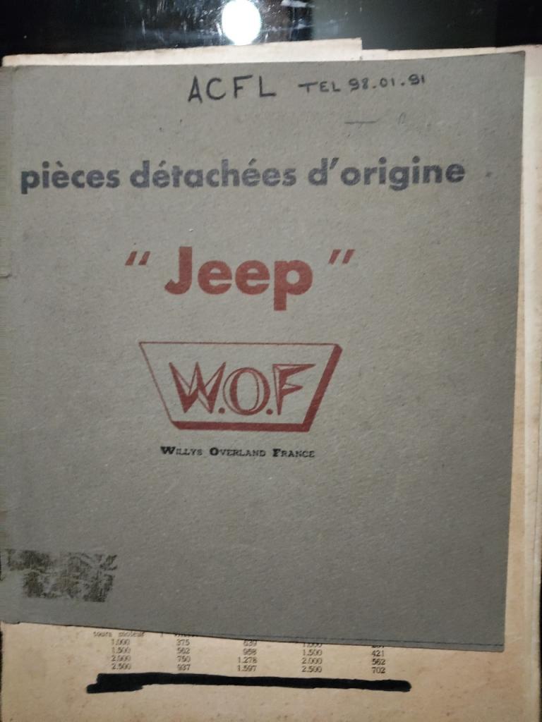 Catalogue pièces Jeep + manuel réparation LesAnciennes.com