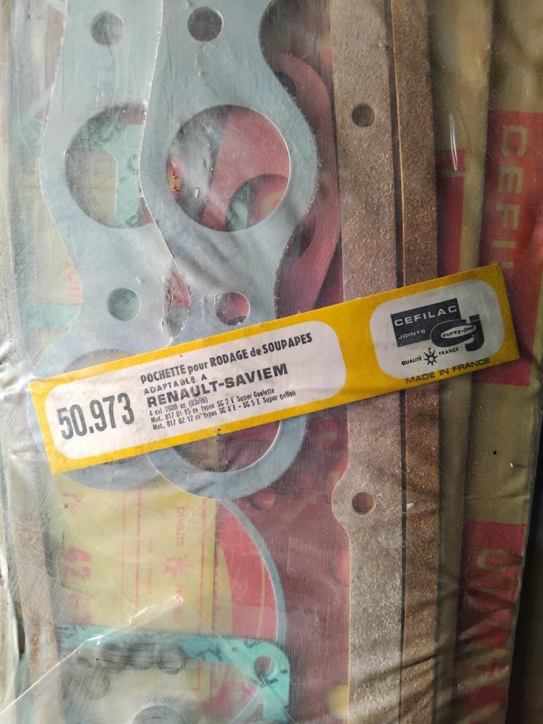 Pochette rodage RENAULT SAVIEM LesAnciennes.com