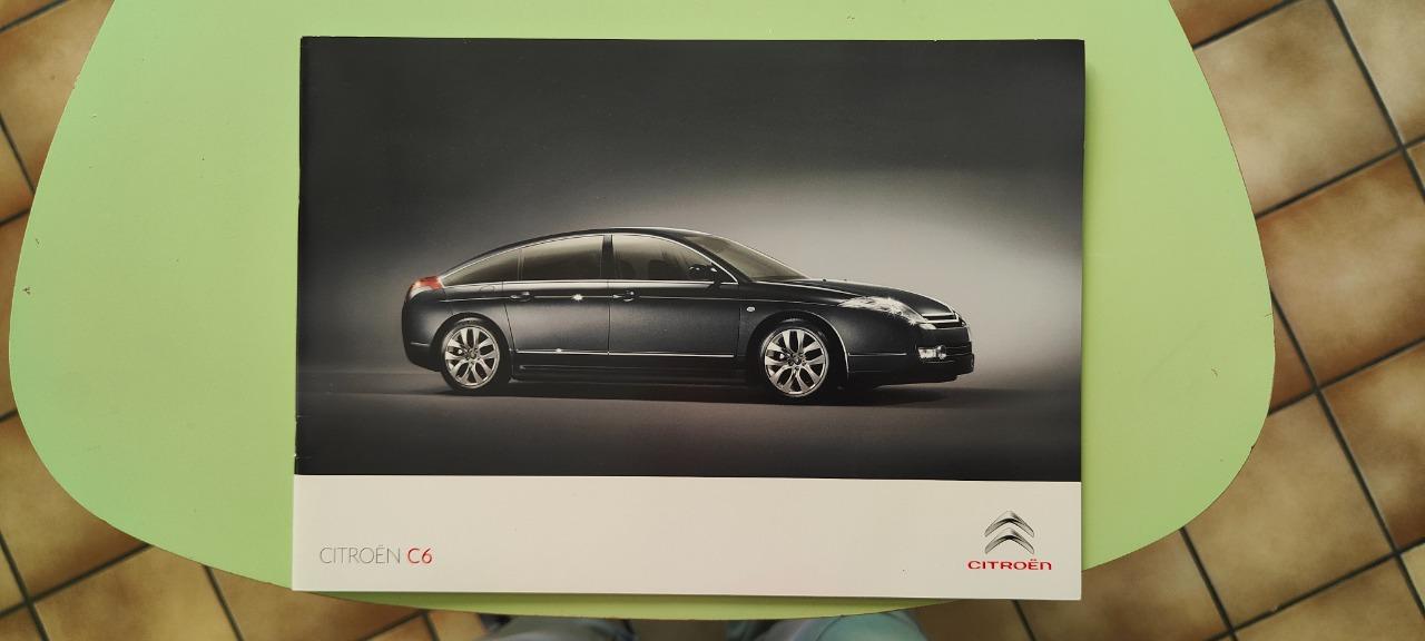 Catalogue publicitaire Citroën C6 LesAnciennes.com