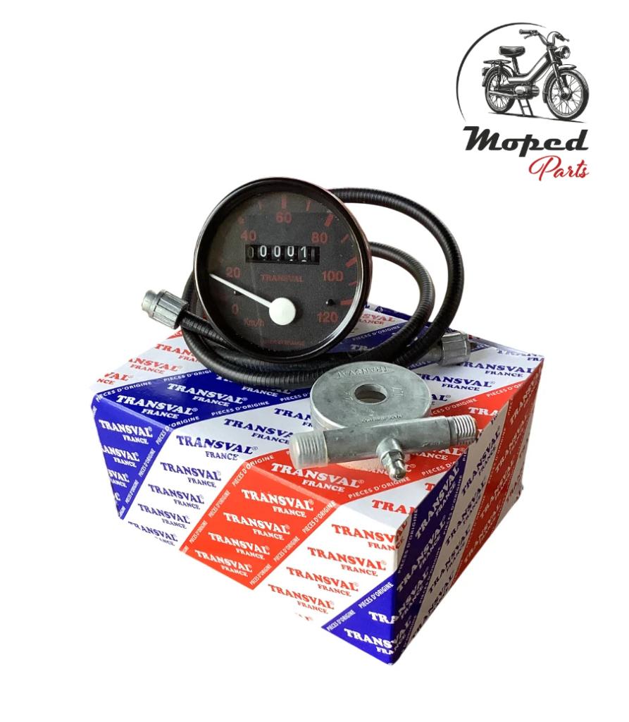 Compteur Vitesse Peugeot103 SP 120km/h TRANSVAL LesAnciennes.com