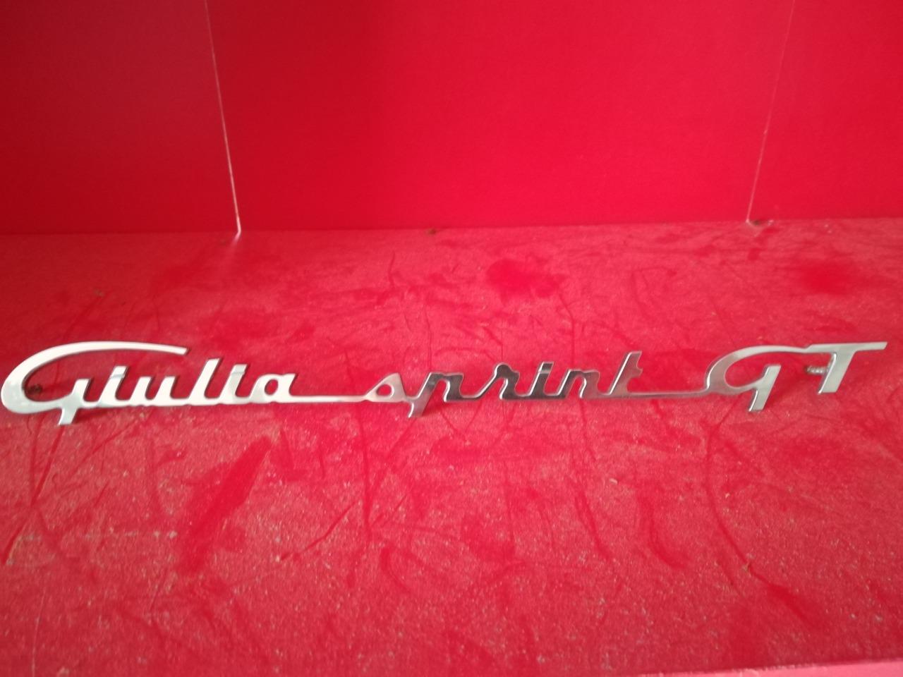 Logo ALFA ROMEO Giulia SPRINT GT GT VELOCE LesAnciennes.com