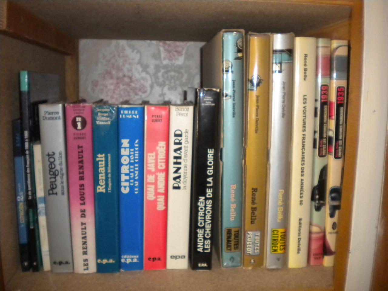 Gros lot automobile catalogues livres revues LesAnciennes.com