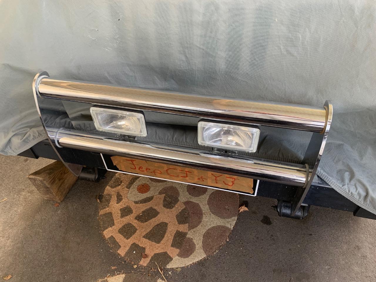 Pare Buffle JEEP Wrangler Yj LesAnciennes.com