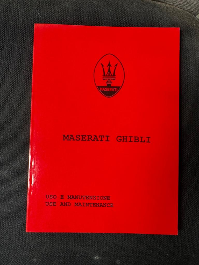 Maserati Ghibli - Maintenance et utilisation LesAnciennes.com