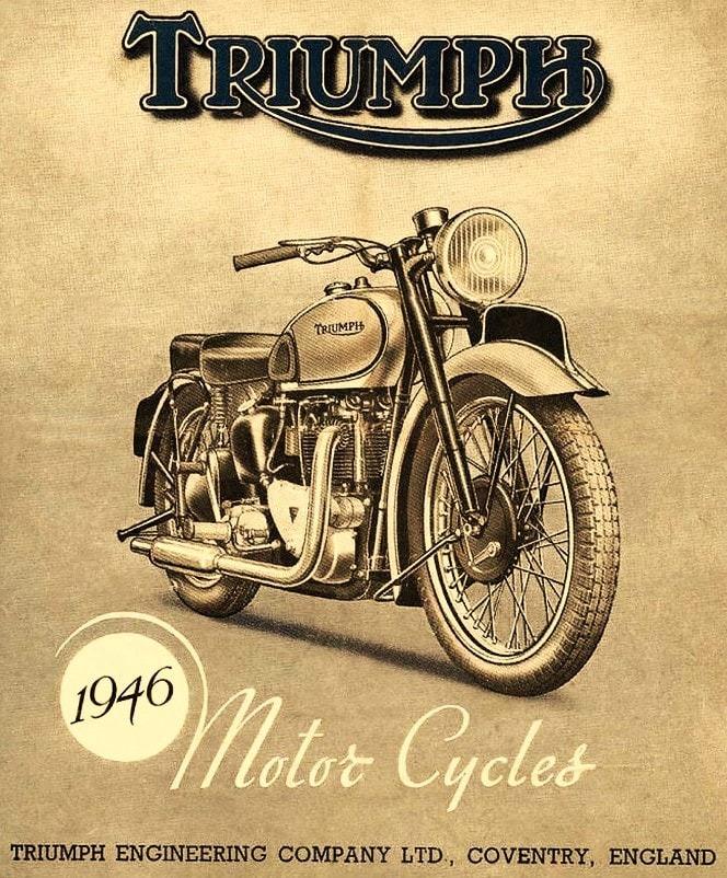 TRIUMPH Tiger 100 - 1946 LesAnciennes.com