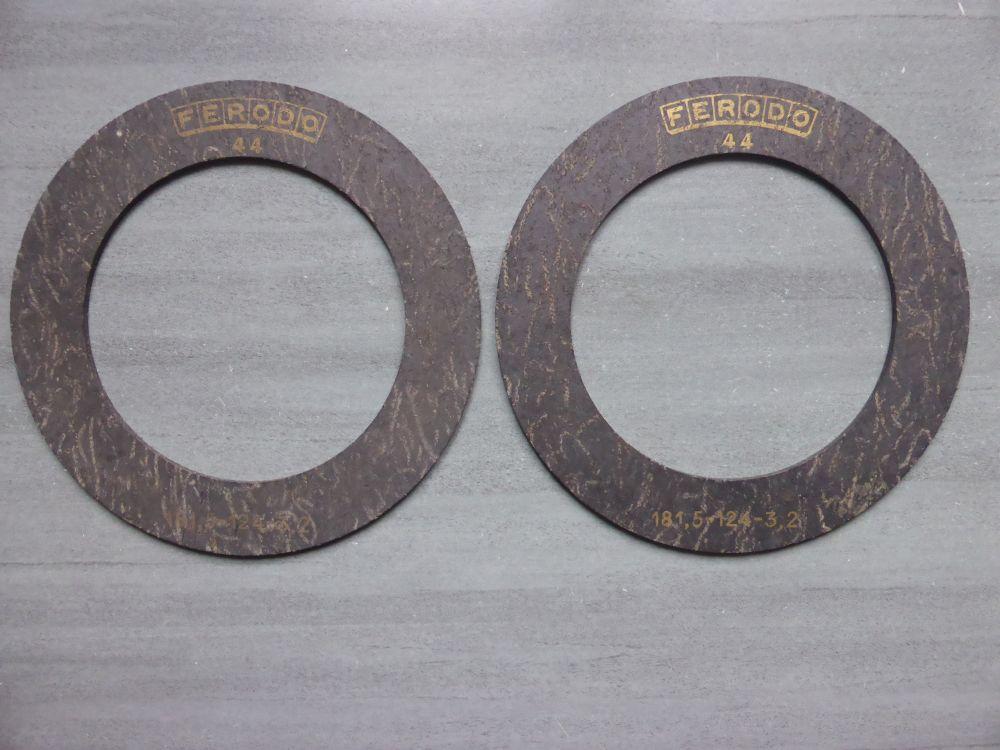 Disque d’embrayage Garniture double (491.031/032). LesAnciennes.com