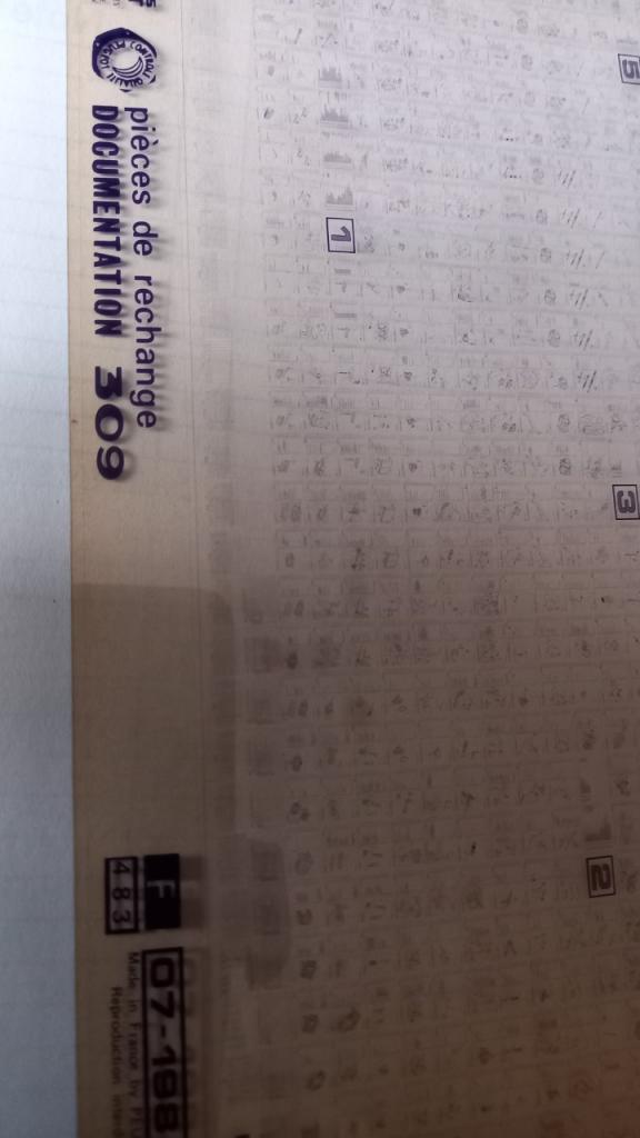 Microfiche Peugeot 309 LesAnciennes.com