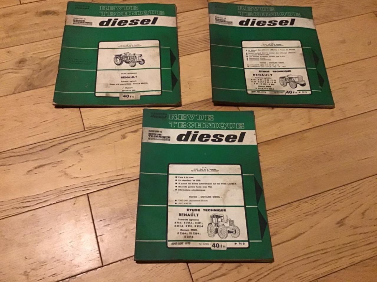 REVUE TECHNIQUE TRACTEUR RENAULT LesAnciennes.com