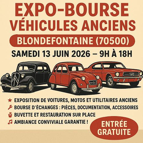 Expo-Bourse Véhicules Anciens LesAnciennes.com