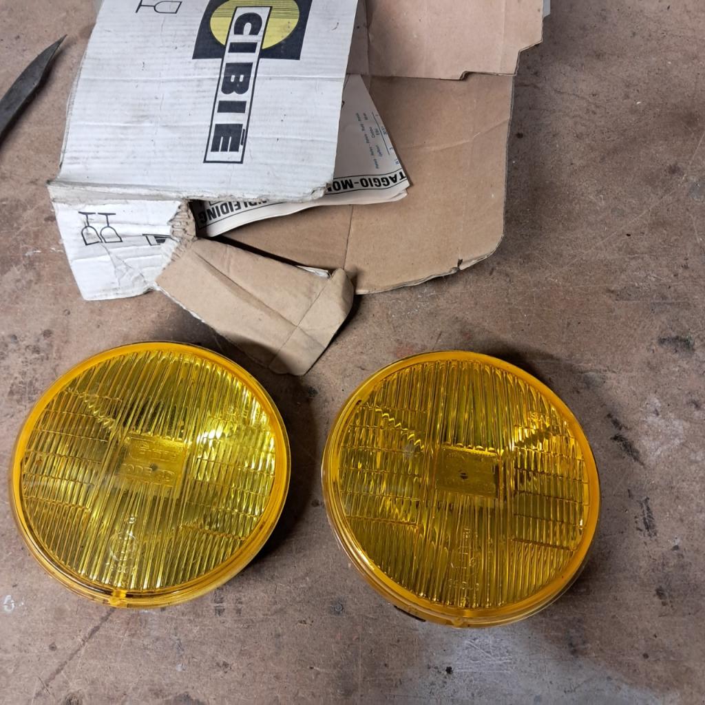 2 optiques de phares additionnels CIBIE Iode 40 LesAnciennes.com