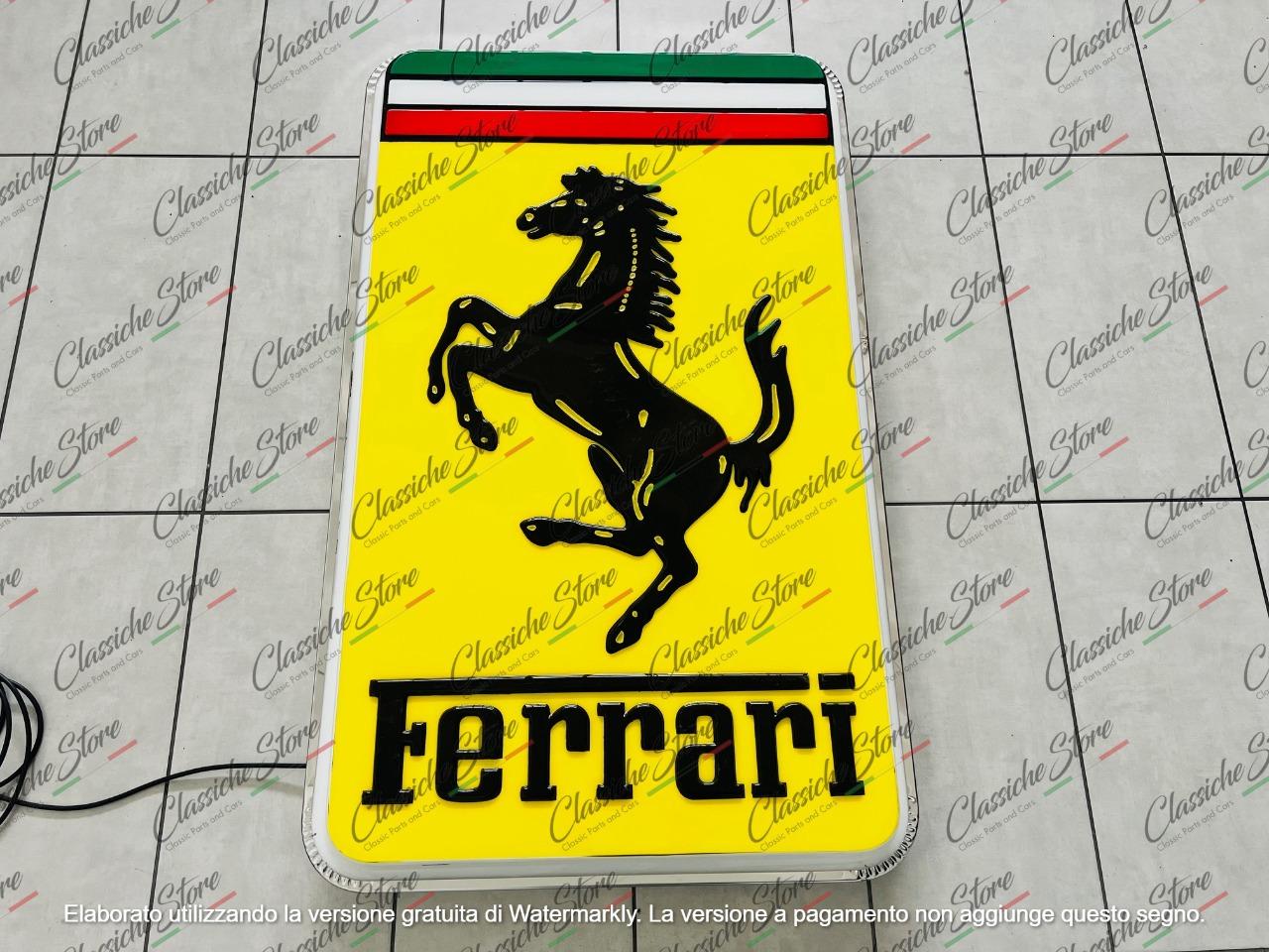 Enseigne du concessionnaire Ferrari LesAnciennes.com