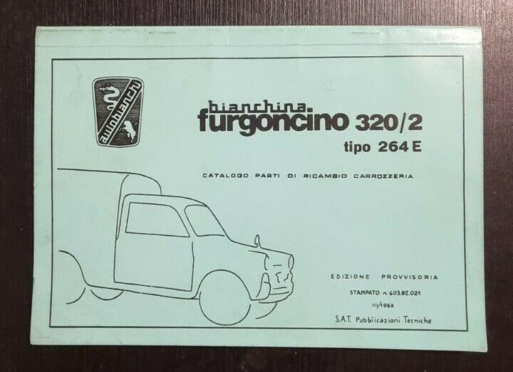 AUTOBIANCHI Bianchina Catalogue de pièces détaché LesAnciennes.com
