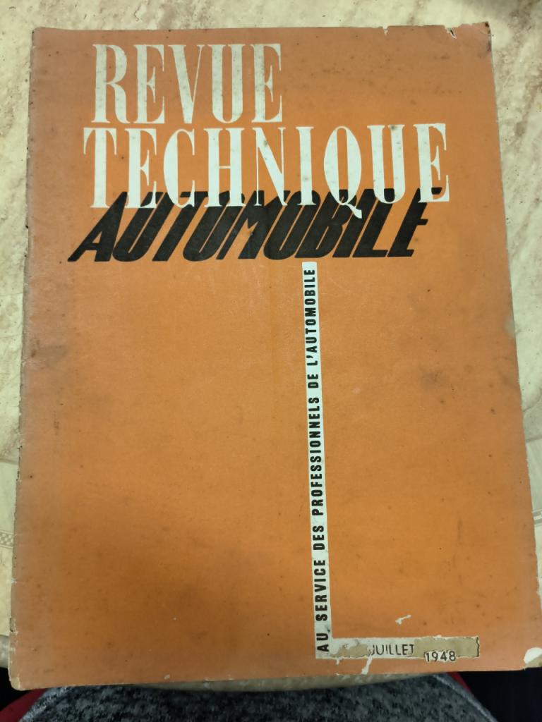 RTA authentique de juillet 1948 N27 LesAnciennes.com