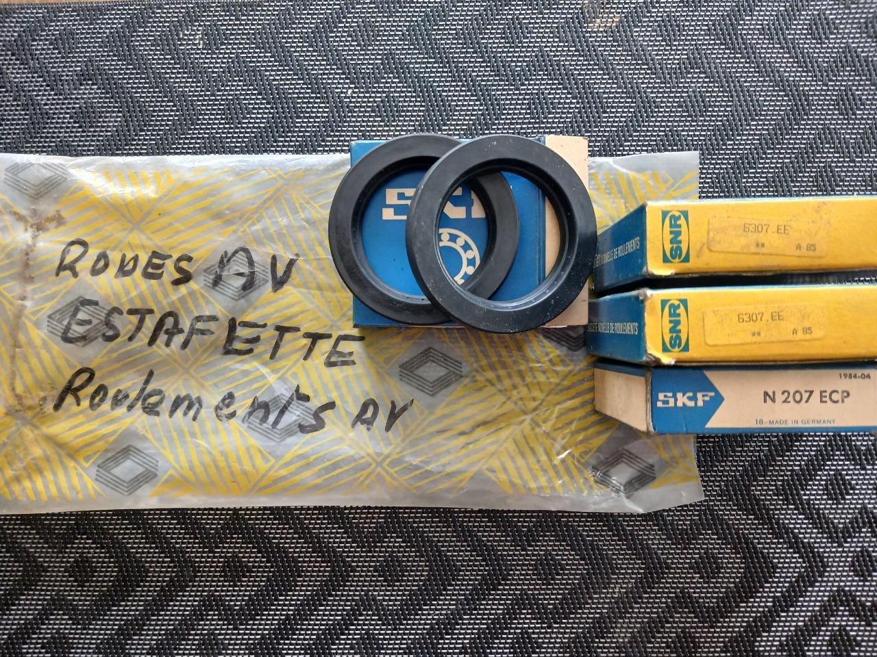 Roulements avant RENAULT Estafette LesAnciennes.com