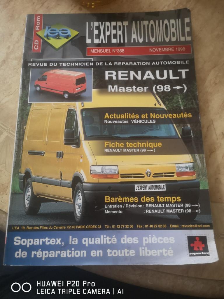 RTA renault master 1998> LesAnciennes.com