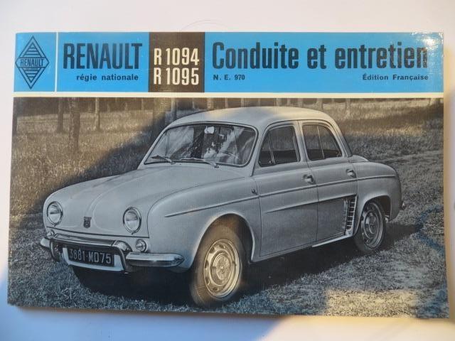 Manuel de conduite R1094-1095 LesAnciennes.com