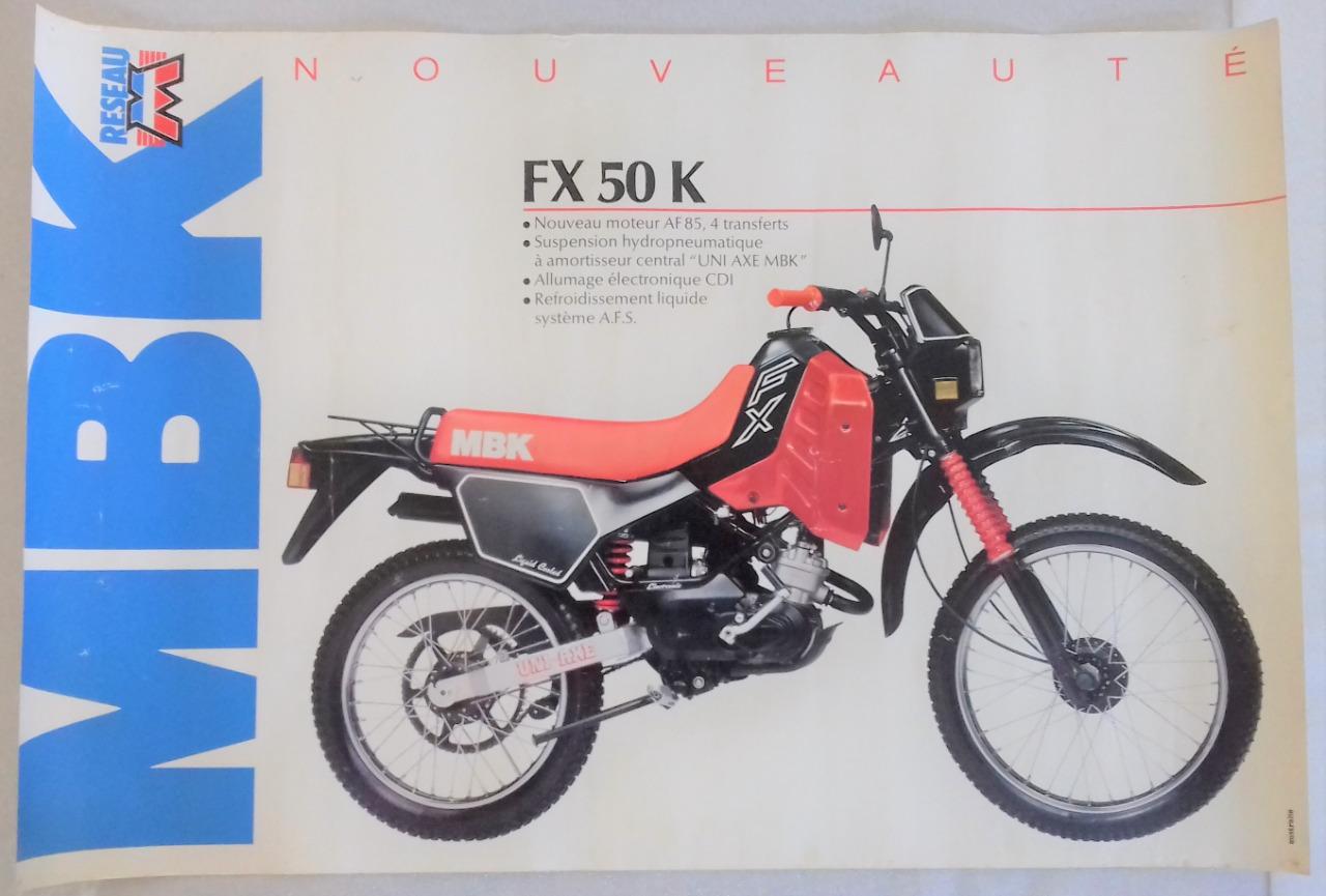 Affiche Publicit Poster Mobylette MBK 51 FX Vendre Page 2116 affiche-publicit-poster-mobylette-mbk-51-fx-vendre-page-2116