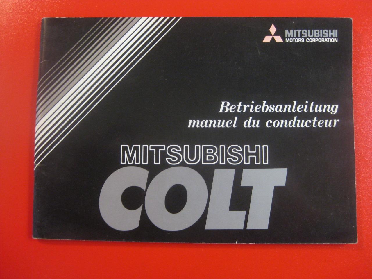 Mitsubishi Colt. Notice entretien 1979 LesAnciennes.com