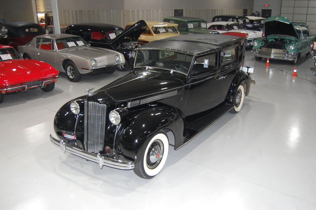 1938 Packard Rollston Eight 1668 All-Weather Panel Brougham LesAnciennes.com