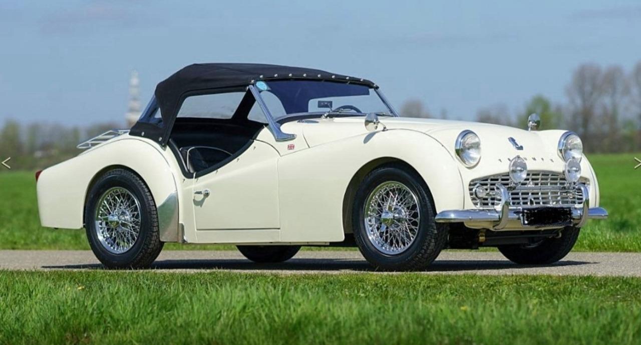 TRIUMPH TR3A - 1959 LesAnciennes.com