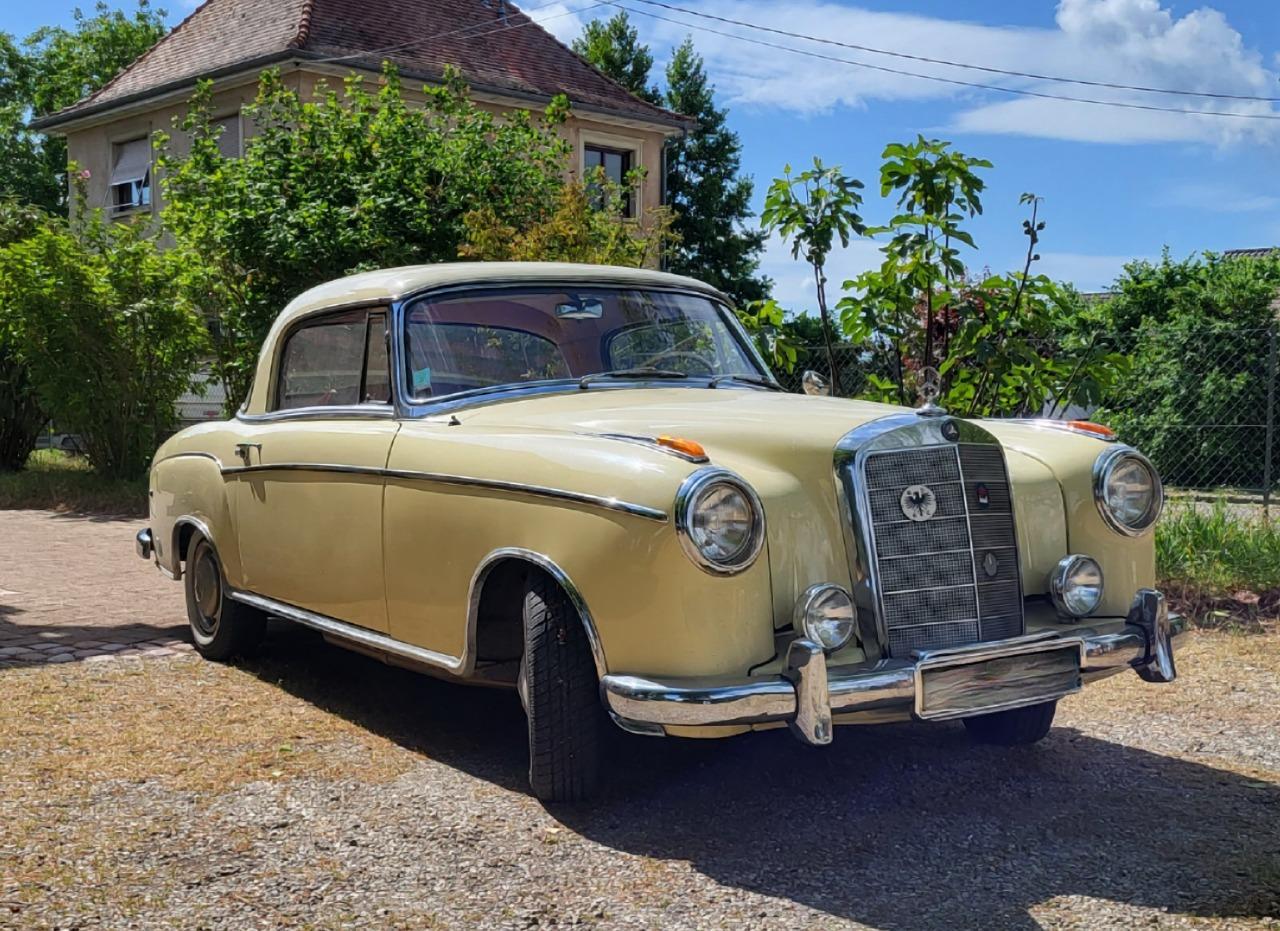 MERCEDES 220 S COUPE PONTON - 1957 LesAnciennes.com