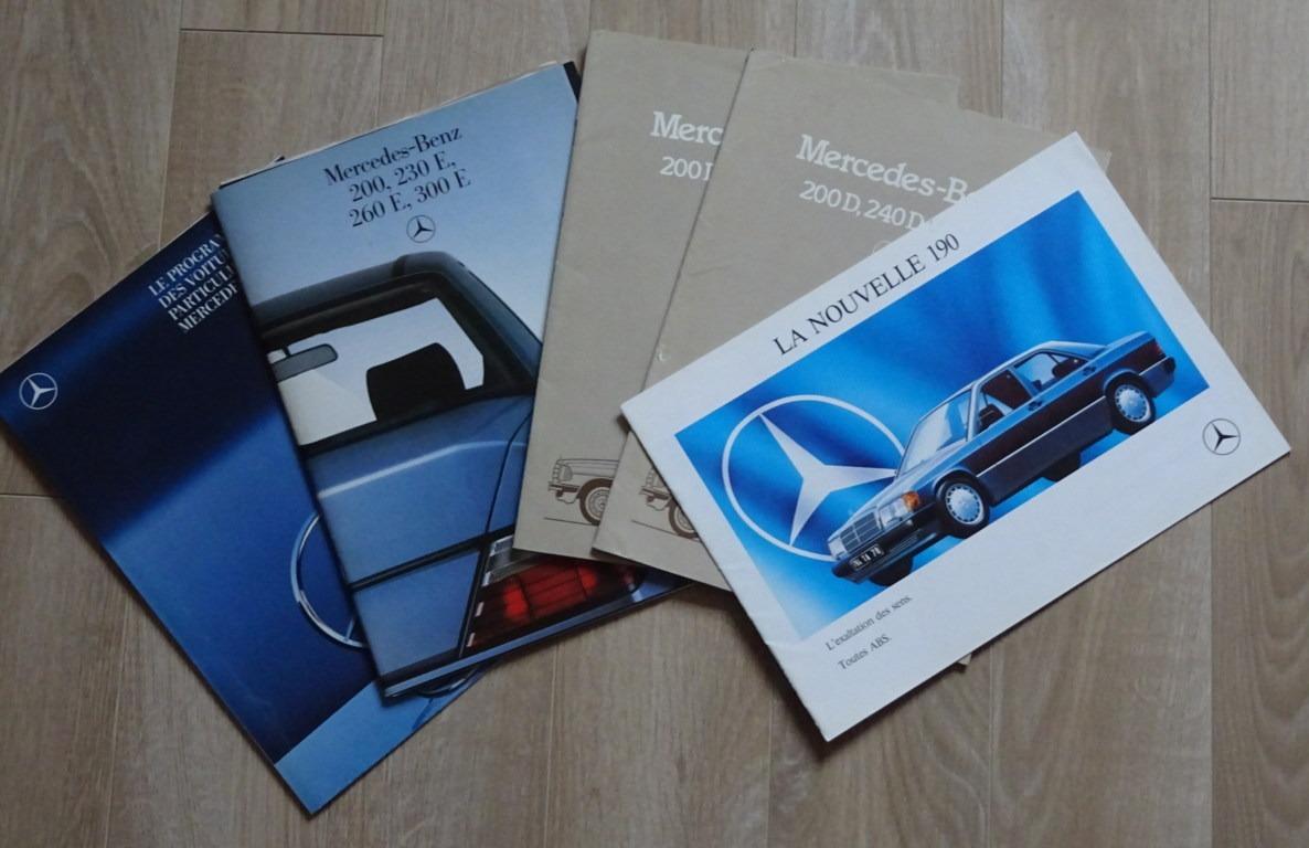 Catalogues MERCEDES années 85 - 95 LesAnciennes.com