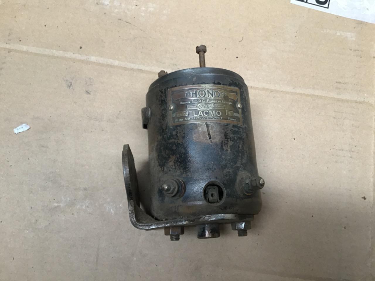 COMPRESSEUR KLAXON PHONOR 6V CITROEN PEUGEOT LesAnciennes.com