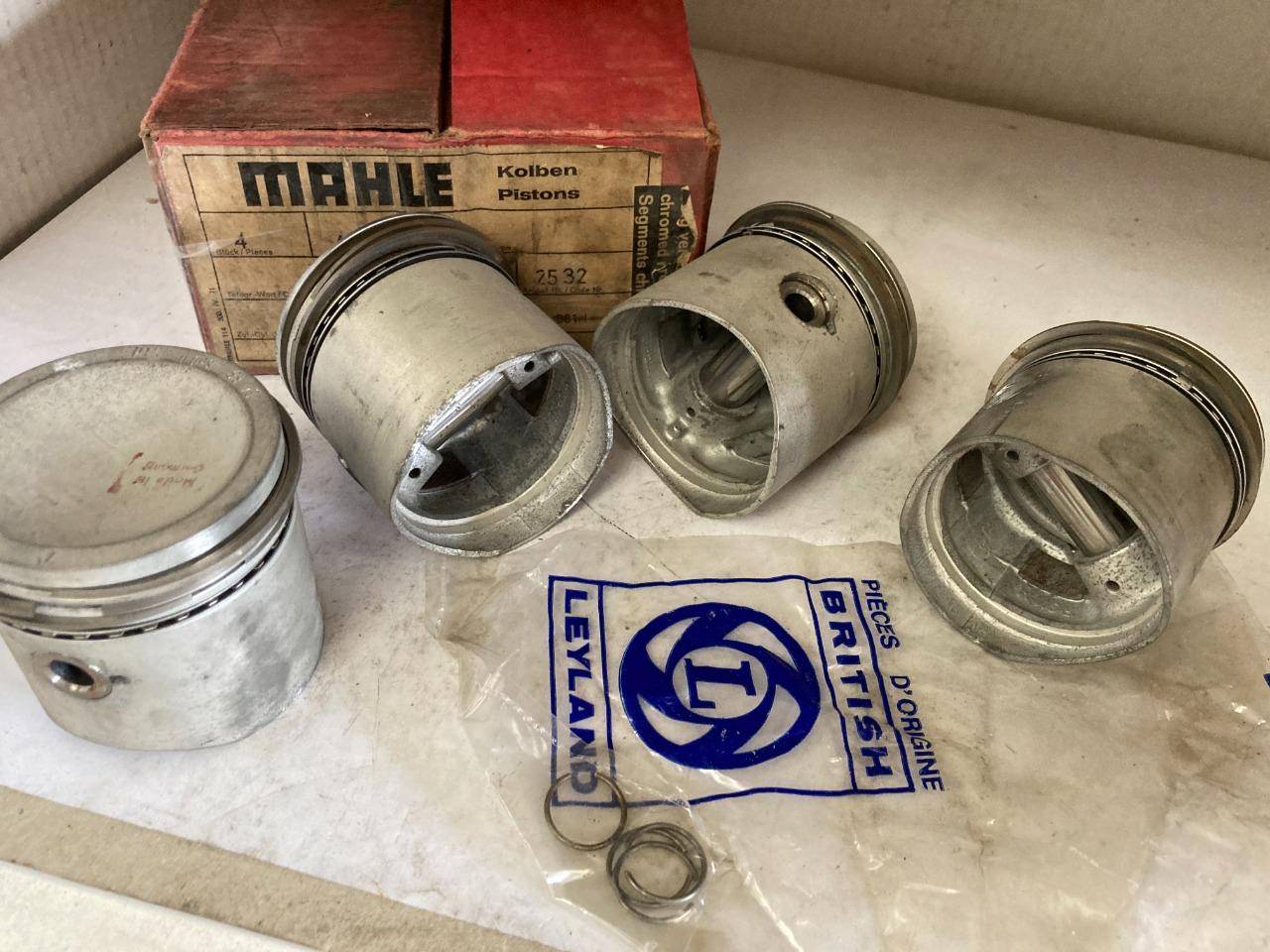 4 PISTONS NEUFS cote standard 1098 cm3 AUSTIN Mini LesAnciennes.com