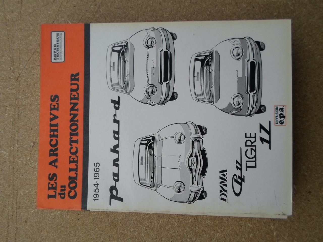 Les archives du collectionneur Panhard LesAnciennes.com