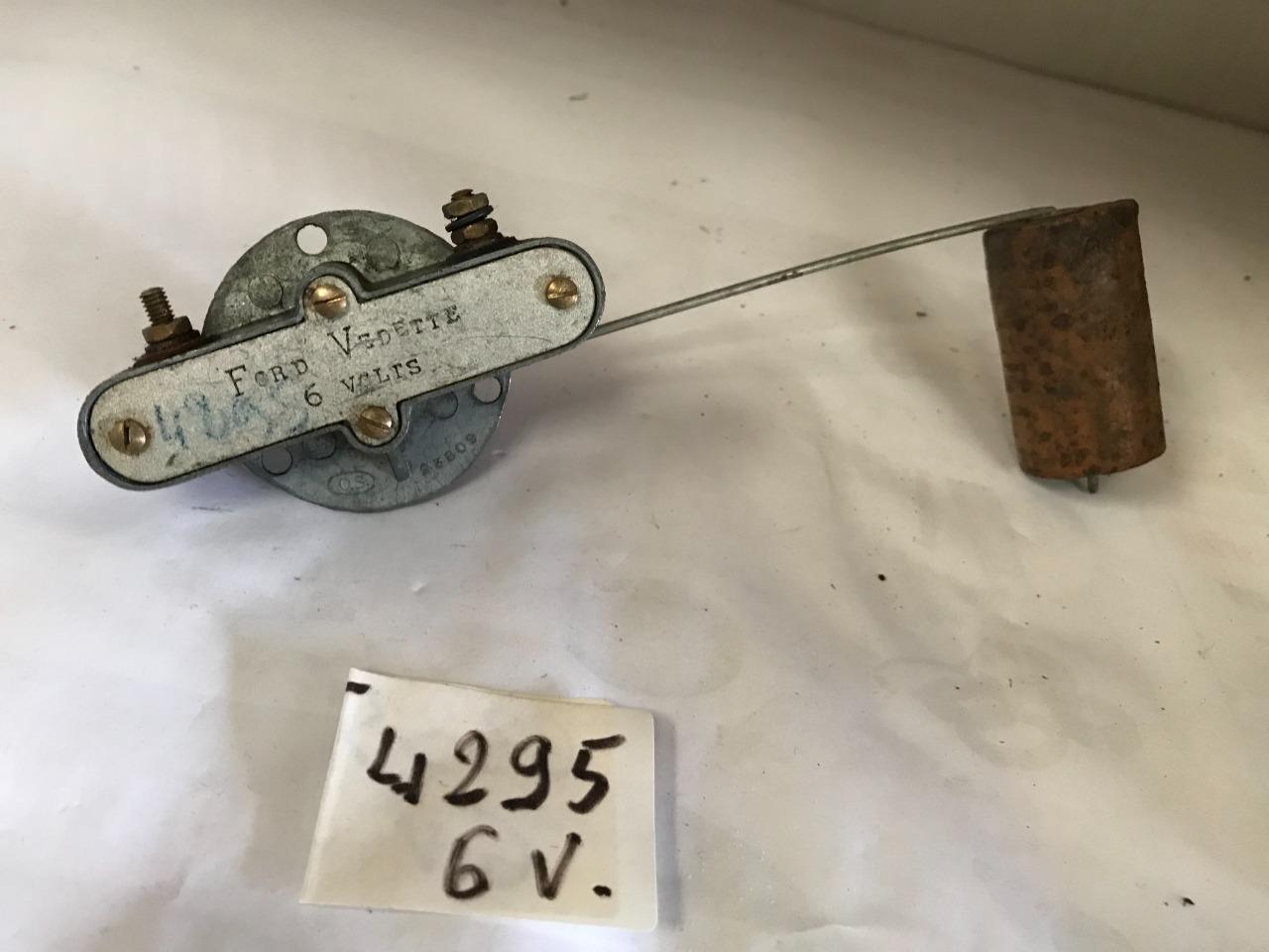 Jauge à essence neuve 6V FORD VEDETTE LesAnciennes.com