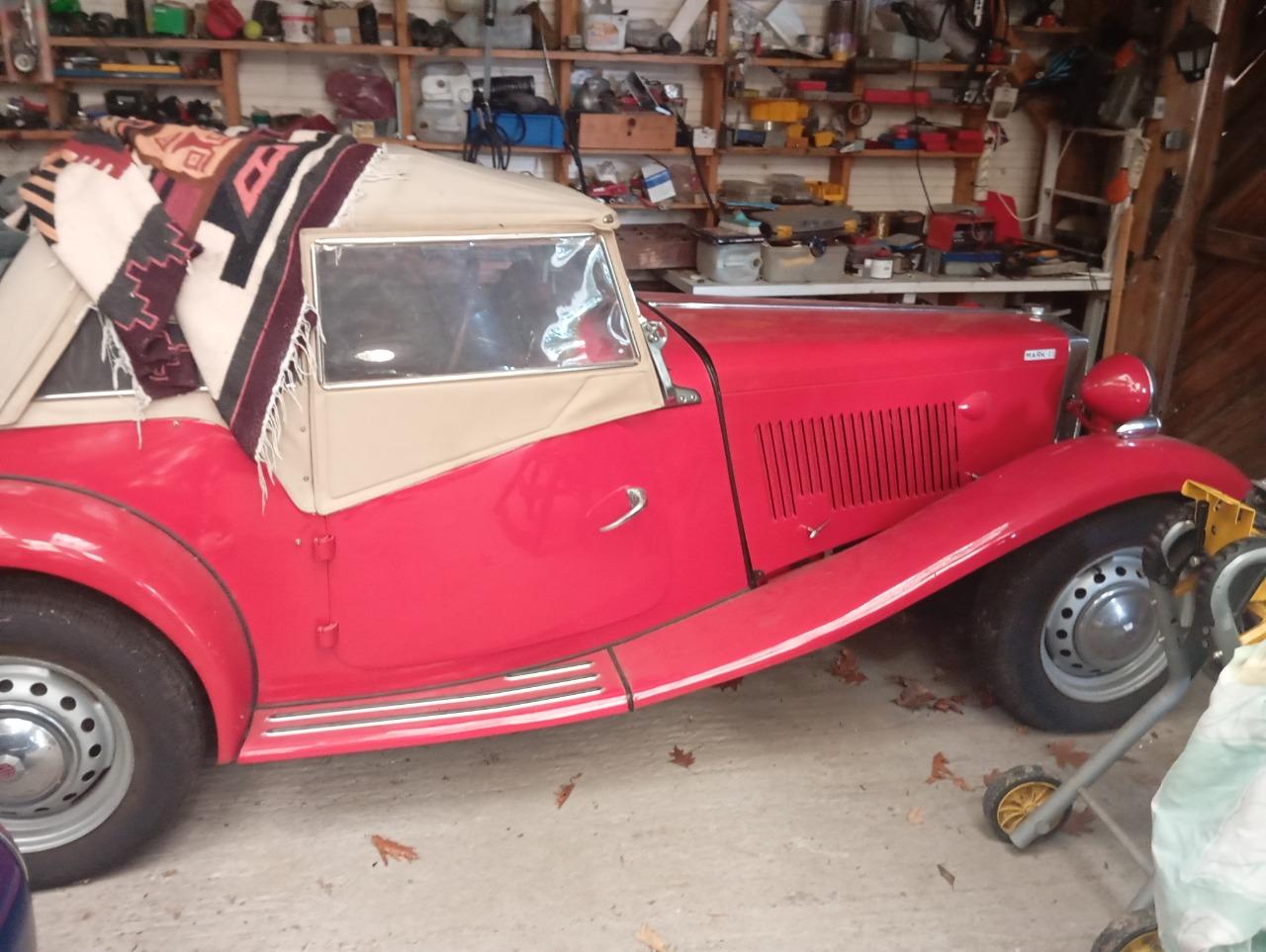 MG TD cabriolet - 1955 LesAnciennes.com