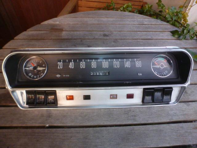 OPEL Rekord Type A (63 a 65 ):compteur +jauge LesAnciennes.com
