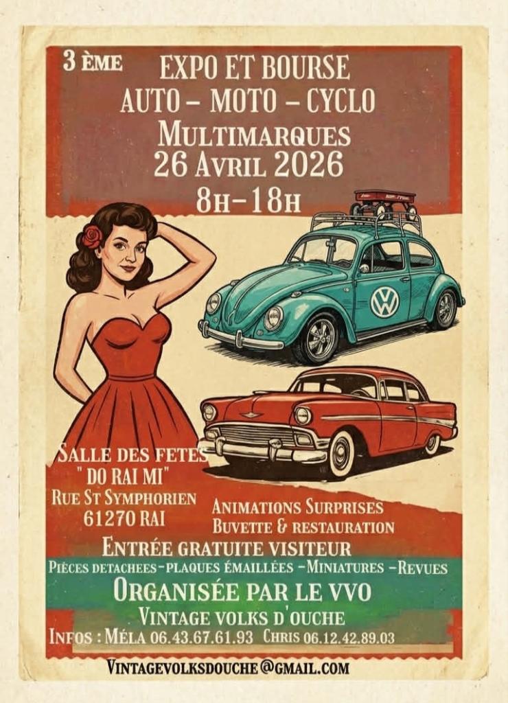 Bourse et expo vehicules ancien LesAnciennes.com