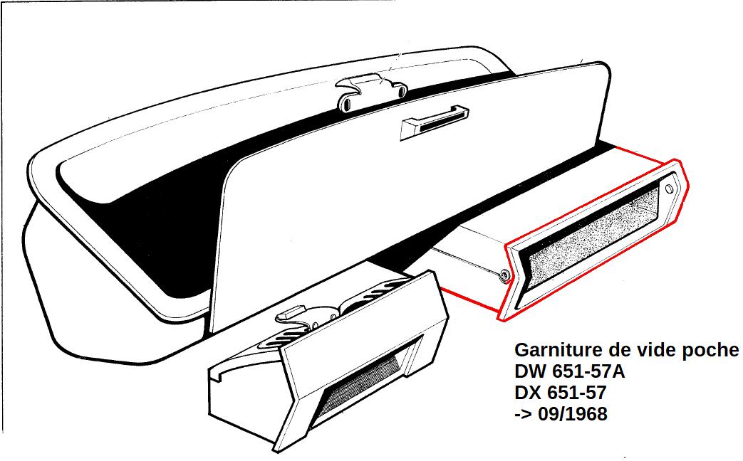 Pièces CITROEN DS DW 651-57A / DX651-57 LesAnciennes.com