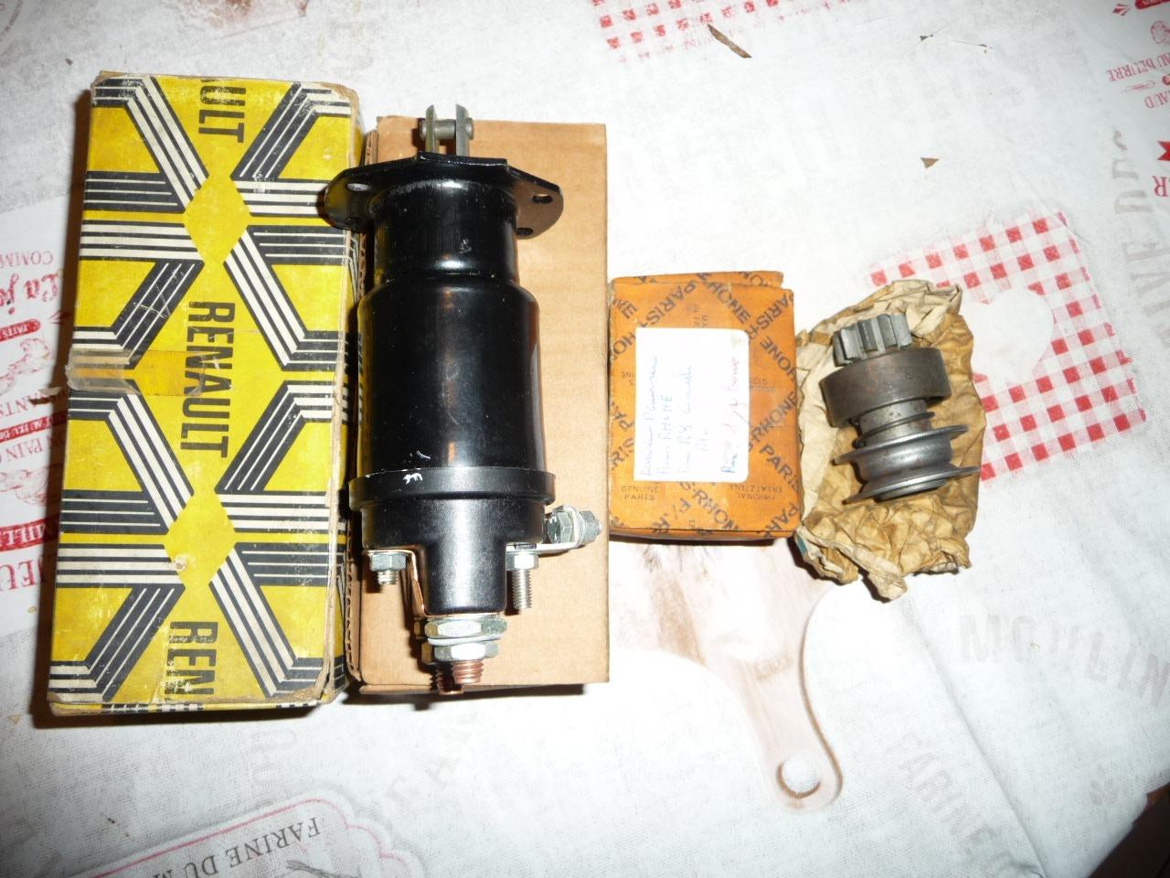 Pièces RENAULT 8 LOT PIECE POUR DEMARREUR LesAnciennes.com