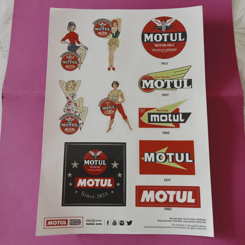 AUTOCOLLANT MOTUL LesAnciennes.com