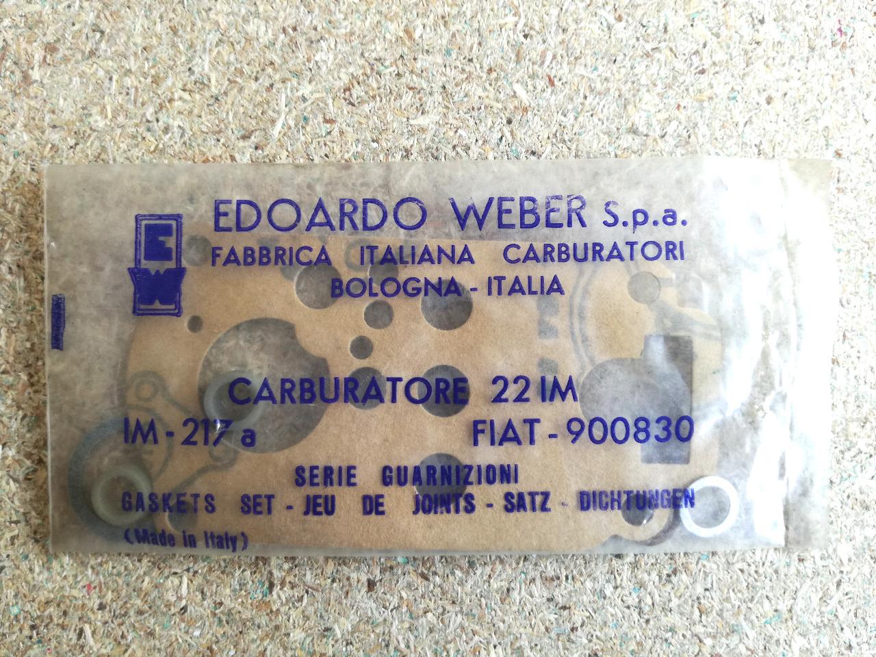 Joints de carburateur Weber FIAT 600 LesAnciennes.com