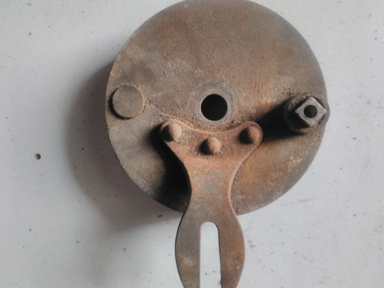 Flacon De Frein Avant LELEU 90 Ancien Pour Peugeot - Pièce Vintage Moto, Occasion Fonctionnelle