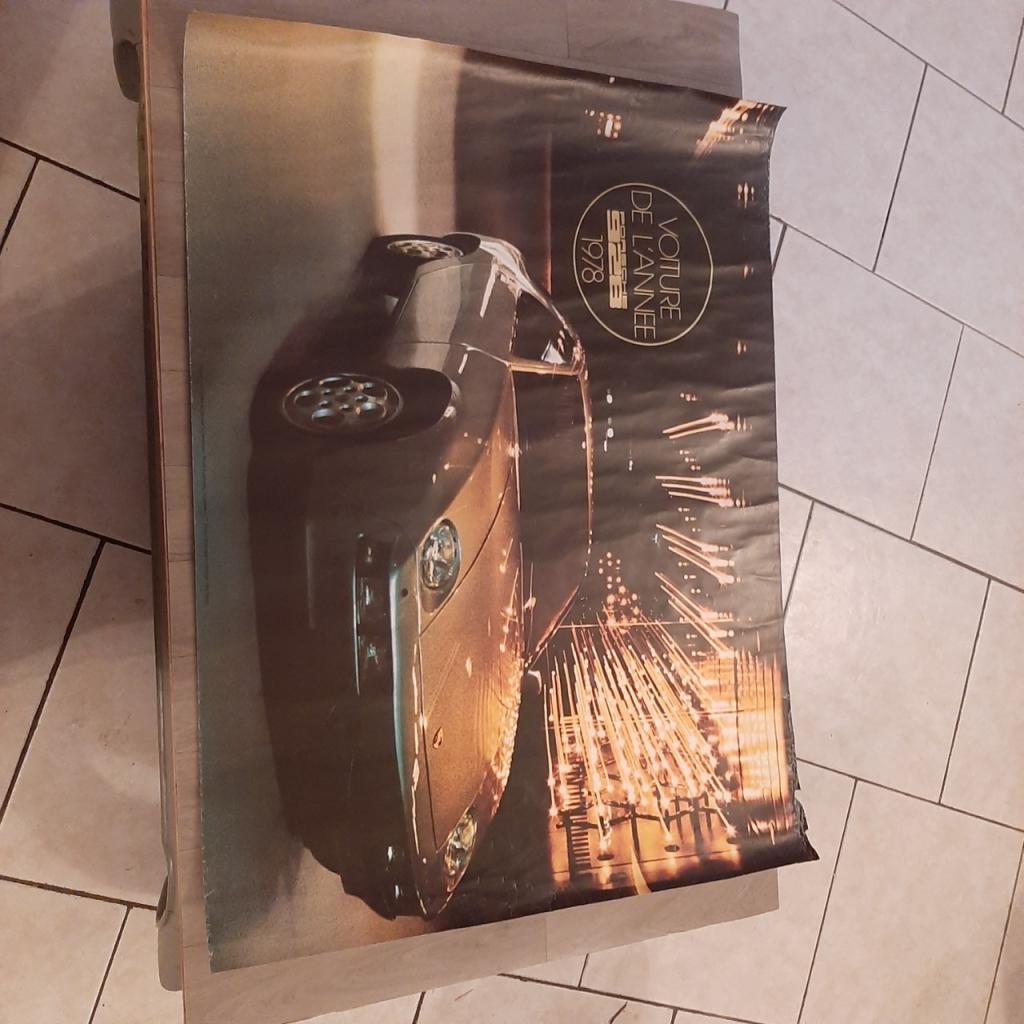 Affiche constructeur porsche 928 LesAnciennes.com