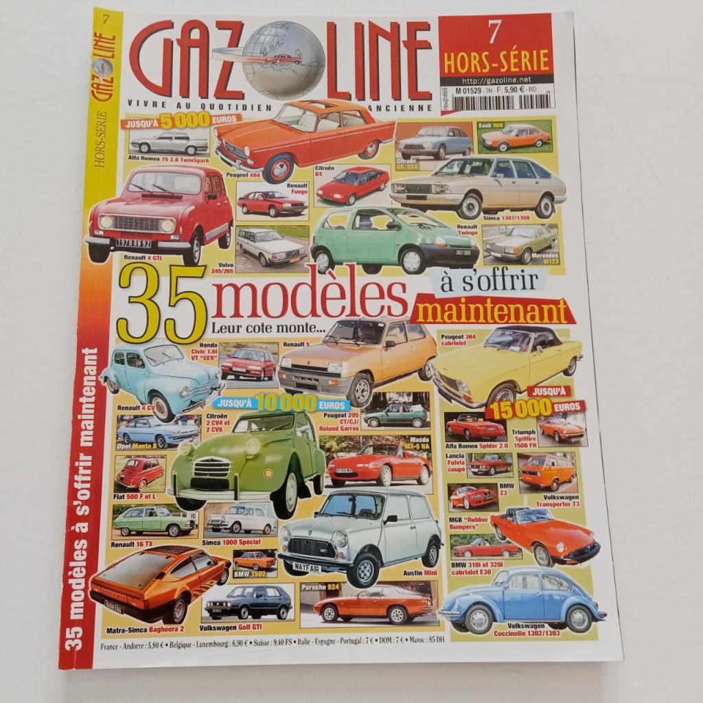 GAZOLINE HORS SERIE 35 MODELES A S'OFFRIR LesAnciennes.com