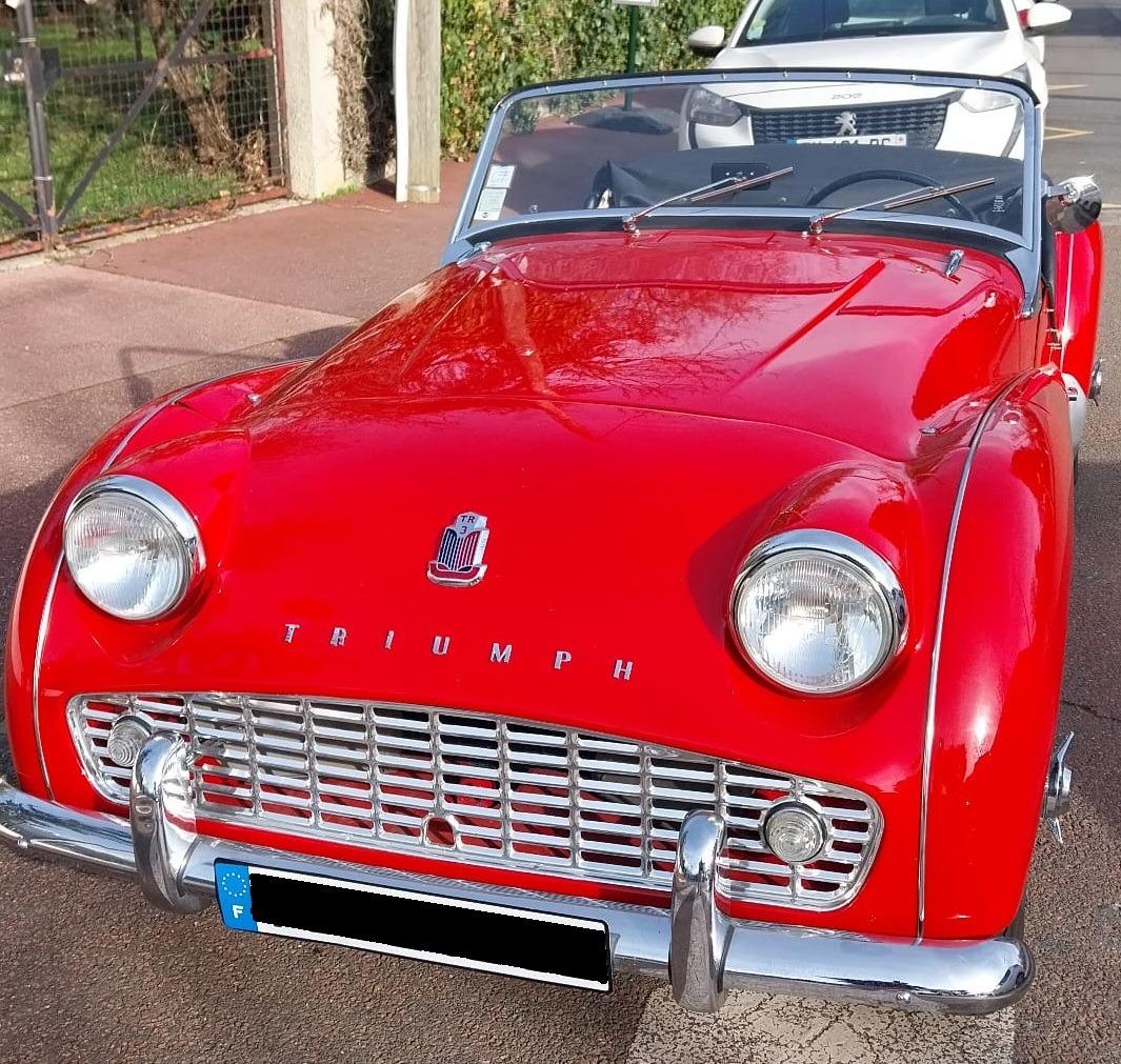 TRIUMPH TR3A - 1957 LesAnciennes.com