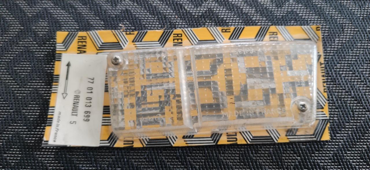 Cabochon clignotant gauche blanc RENAULT 5 (R5) LesAnciennes.com