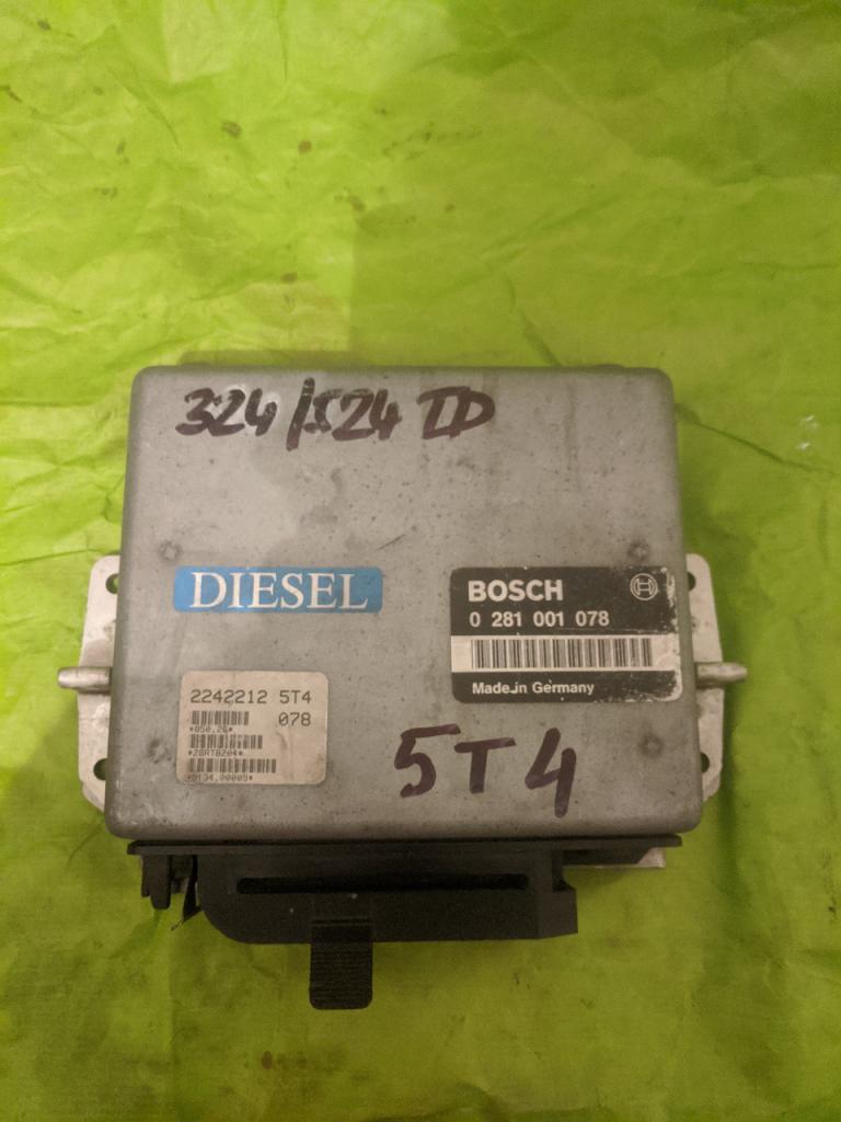 Calculateur BMW 324/524 td BOSCH 0281 001 078 LesAnciennes.com